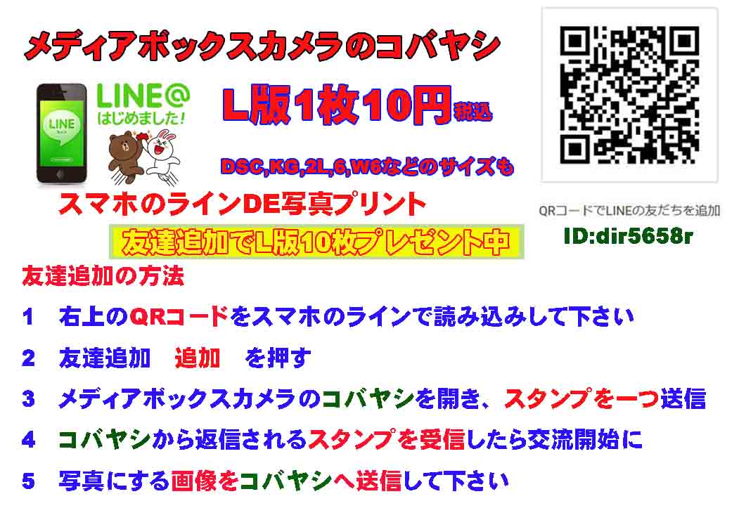 デジカメネットプリント超特急のカメラのコバヤシ激安